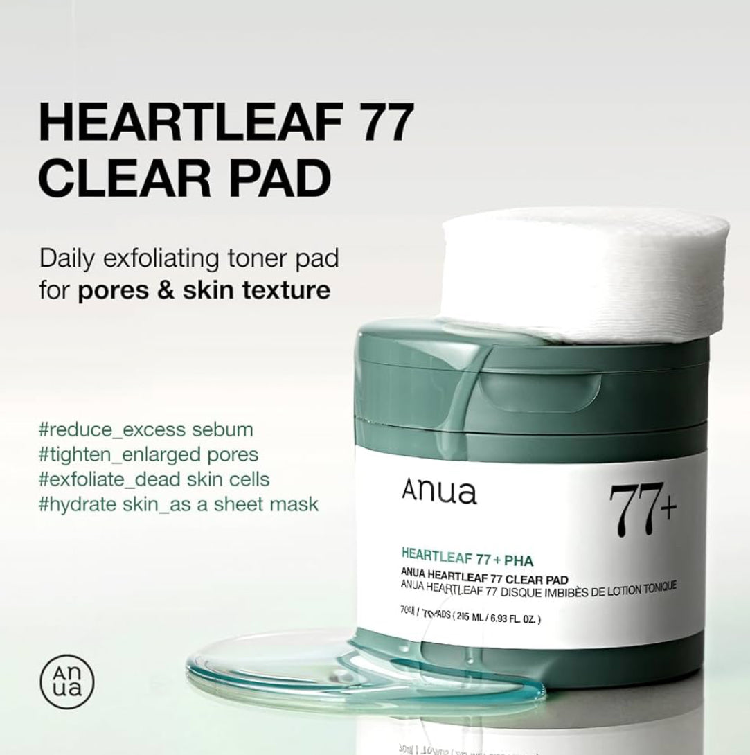 ANUA Heartleaf 77 Toner Pad (70 Pads)