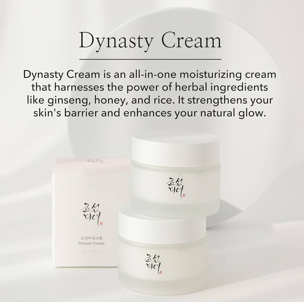 Beauty of Joseon Dynasty Cream Hydrating Face Moisturizer Korean Skincare for Men and Women 50ml