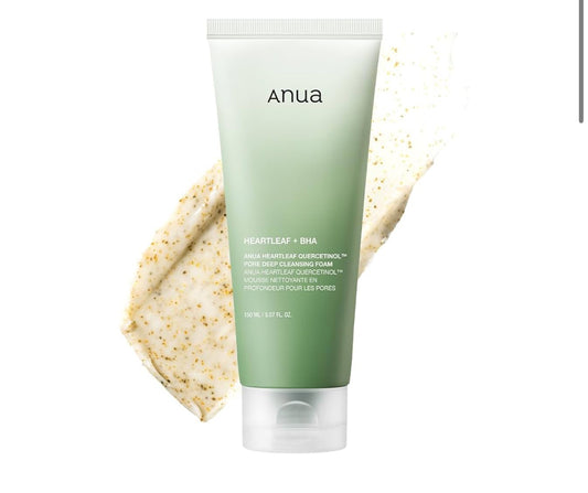 ANUA HEARTLEAF QUERCETINOL PORE DEEP CLEANSING FOAM 150ml