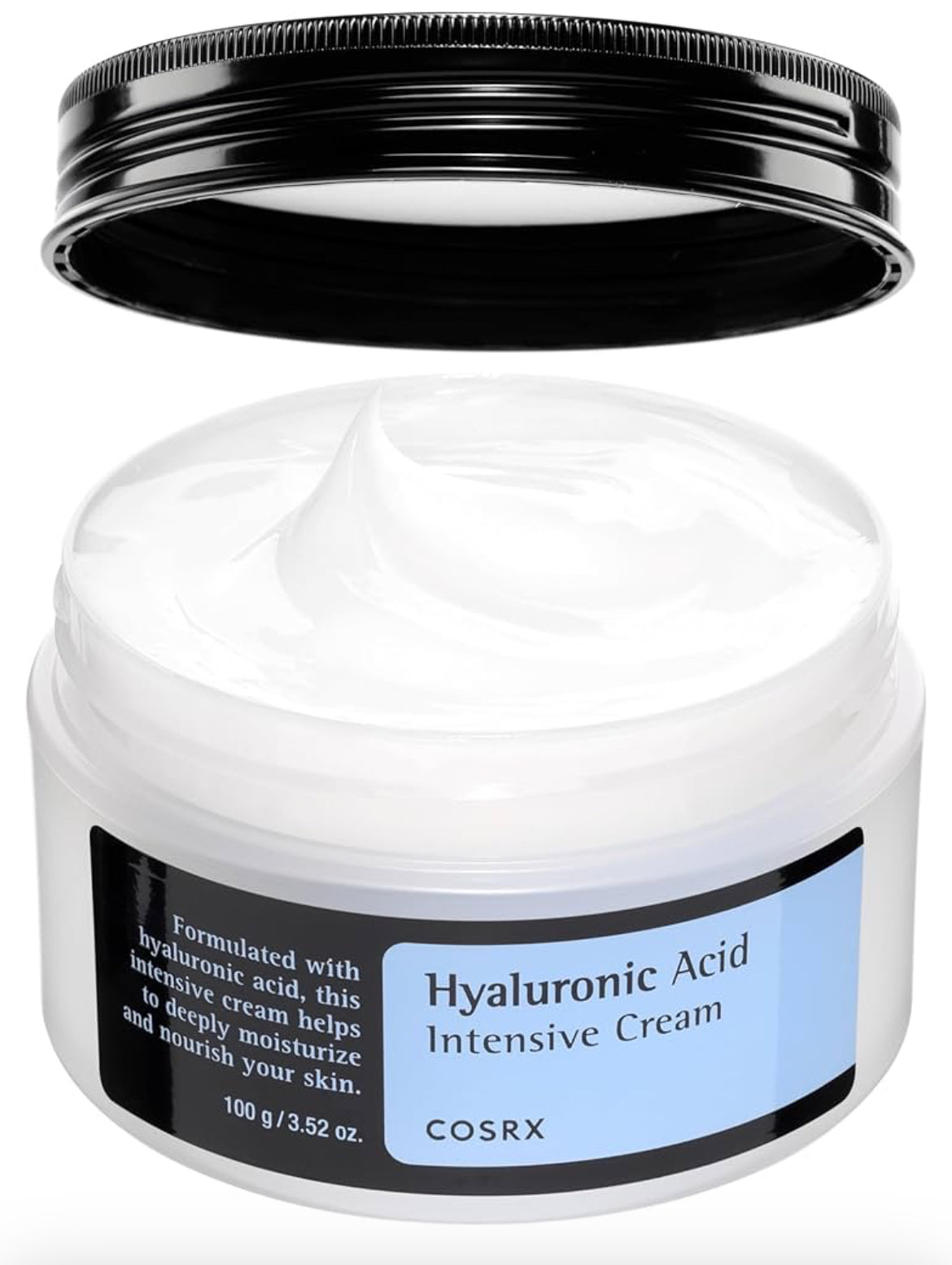 COSRX Moisturizing Cream 100g Hyaluronic Acid, Long-lasting Hydration